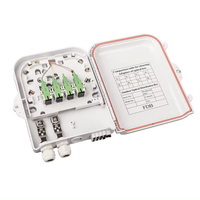 IP65 FTTH PLC 분배기 ODP ODB NAP FDB 1X8 cajas 피브라 박스 8 코어 광섬유 분배 박스