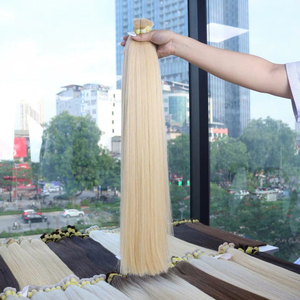 Raw vietnamien 65cm extension de cheveux fournisseur de cheveux humains texture droite nasa entreprise de cheveux achat en gros - Product Image 1