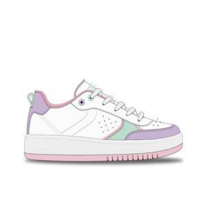 Zapatillas deportivas personalizables para niños, transpirables, con malla Fly-Knit y parte superior de PU - Product Image 1