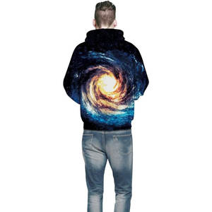 Precio al por mayor de alta calidad de gran tamaño 3D impreso sudaderas con capucha pulóver nueva moda estilo moderno 3D impreso hombres sudaderas con capucha para la venta - Product Image 3