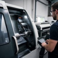 Embouts de buses miniatures usinés avec précision par CNC suisse, composants en laiton et acier inoxydable, fabrication en usine