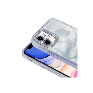 เคสกันกระแทกลายหินแวววาวสุดหรูสำหรับถุงลมนิรภัยเคสซิลิโคนสำหรับ iPhone 12รองรับ4G 5G 7 plus 14 PLUS tecno Spark - Product Image 5