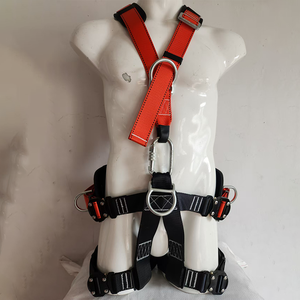 全ボディアルミバックル安全ハーネス保護ギアクライミングベルトポリエステルストラップ付き落下防止安全ハーネス - Product Image 4