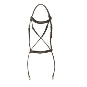 บังเหียนม้าหนังแท้ Rub International รุ่น 0786 ออกแบบเองได้ พร้อมบิตแบบ Snaffle สีและขนาดตามสั่ง - Product Image 1