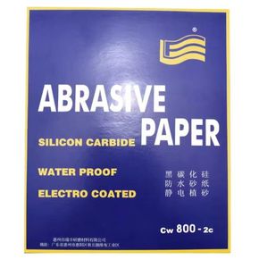 กระดาษทรายสี่เหลี่ยมกรวด320กันน้ำแบบเปียกและแห้งซิลิคอนอะลูมิเนียมออกไซด์ขัดสำหรับงานเจียร - Product Image 4