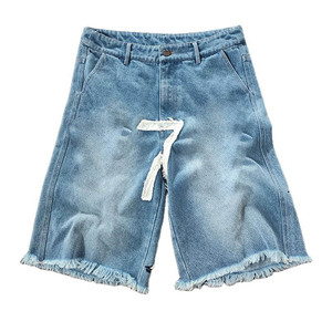 Shorts en jean pour hommes, tissu extensible doux, respirant et durable, décontracté, pour l'été, élégant, confortable, mode quotidienne, bas - Product Image 2