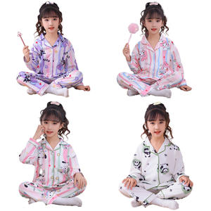 تخفيضات رائجة ملابس نوم للأطفال البنات بيجامات لطيفة للأطفال بتصميم شخصيات سانريو الكرتونية كيتي وكرومي ملابس منزلية للأطفال - Product Image 1