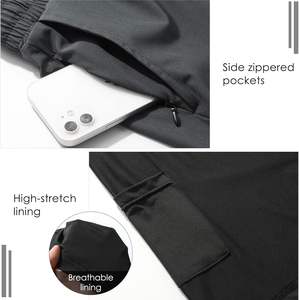 Custom Logo Men's Gym <b>Shorts</b> Quick Dry Breathable Athletic Training Eco-Friendly 2-in-1 Fitness Workout <b>Shorts</b> Manufacturer - Product Image 5