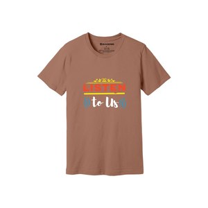 Camiseta informal de algodón 100% con temas de bondad 3D Imprimir 12 opciones de color 160-180 Colocación de diseño personalizable GSM pesado - Product Image 2