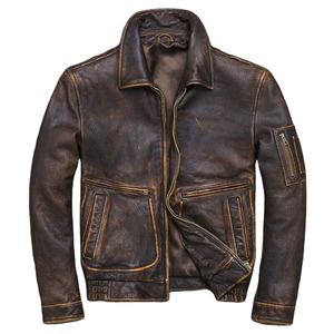 แจ็คเก็ตผ้าใบหนังแท้ยาวสำหรับฤดูใบไม้ร่วงและฤดูหนาวเสื้อแจ็กเก็ตมอเตอร์ไซด์แบบบางกันน้ำสำหรับ2026 - Product Image 4