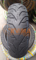 Ban Skuter Hitam Berkualitas Tinggi KUMA K239 Buatan Vietnam untuk Sepeda Motor Skuter Karet Alam Tanpa Ban Dalam Daya Tahan 20.000km