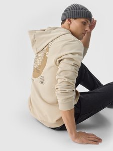 Custom High Quality Men's Oversized Hoodie Wholesale Manufacturer Breathable Cotton Blended Oversized Hoodie For Men - Product Image 5