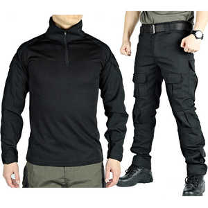 Uniforme Táctico para Hombre, Conjunto de Camuflaje, Ajuste Personalizado, Dos Piezas, Transpirable, Duradero, Tejido de Punto, Impermeable, Ropa Utilitaria para Exteriores - Product Image 2