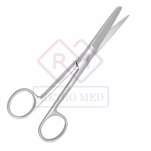 High Quality Stainless Steel Surgical Scissors Dressing Scissors Pointed/ Rounded Straight 145mm by MEDICAB INSTRUMENTS - Product Image 2