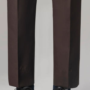 ชุดเดรสผ้าฝ้าย100% แบบสุภาพสำหรับผู้ชายกางเกงผ้าแคนวาสระบายอากาศได้ดีเอวขนาดกลางของหนัก - Product Image 3