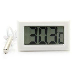 Thermomètre numérique miniature AEK-Tech pour barbecue et maison - Affichage LCD, matériau ABS, moniteur de température intérieure - Product Image 1