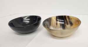 Cuenco de cuerno de búfalo pulido personalizado, diseño único, cuenco ecológico para servir ensaladas de Crescent Crafts - Product Image 4