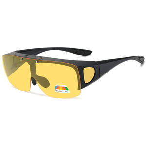 Lunettes de soleil de sport avec lentille polarisée pour la pêche, la course à pied, le <span class=keywords><strong>cyclisme</strong></span> en montagne et la conduite-Lunettes enveloppantes à monture PC pour la protection - Product Image 2