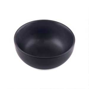 GREENISH hecho a mano platos de cerámica de 8 pulgadas cuencos acabado brillante utensilios de cocina y vajilla plateada - Product Image 3