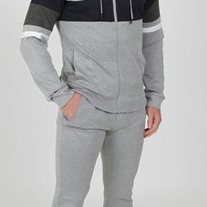 Ropa de calle polar para hombre, conjunto de chándal deportivo de poliéster de 2 piezas personalizado, ropa de hombre, chándal con capucha para niños - Product Image 3