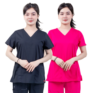 ชุดยูนิเซ็กซ์สำหรับพยาบาล VN SUPPLIERS เนื้อผ้านุ่ม ระบายอากาศได้ดี สวมใส่สบาย ชุดสครับทางการแพทย์ ชุดผ่าตัด ชุดพยาบาล ชุดโรงพยาบาล ผลิตจากโพลีเอสเตอร์ทอ - Product Image 6