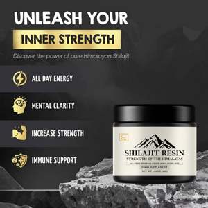 OEM/ODM 100% Original Himalayan <b>Shilajit</b> <b>Resin</b> for Natural Energy Booster with 82%+ Fulvic Acid & Trace Minerals - Product Image 6