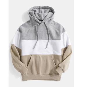 เสื้อฮู้ดผ้าฝ้ายยูนิเซ็กส์สำหรับผู้ชายและผู้หญิงเสื้อมีฮู้ดผ้าฟลีซย้อมสีล้วนพิมพ์โลโก้ได้ตามต้องการ - Product Image 4