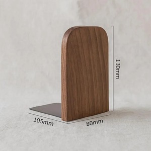 Juego de Sujeta Libros de Madera Natural de Primera Calidad con Base Antideslizante para Biblioteca y Sala de Estudio Disponible a Precio de Descuento desde India - Product Image 5