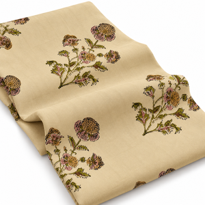 Tissu en voile de coton biologique peigné imprimé, uni, léger, à motif floral, pour robe de garçon, rideau, housse de coussin, décoration intérieure - Product Image 3