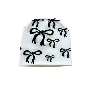 Wholesale Blank Acrylic <b>Skull</b> Knitted Custom <b>Beanie</b> with Logo High Quality Unisex Thick Winter <b>Beanie</b> Hats - Product Image 2