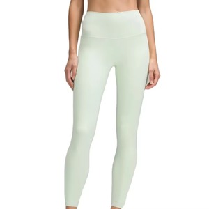 Best Selling Women's High-Waist Yoga <b>Leggings</b> Trendy Printed 100% Polyester Satin Breathable Spendex Material - Product Image 4