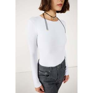 Blusa de Manga Larga para Mujer, Informal-Formal, Estampado Floral a Rayas, Top de Popelina con Bordado de Encaje, Cuello Alto, Talla XL, Ajuste Holgado - Product Image 4