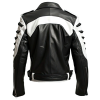 Fournisseur en gros de vestes en cuir véritable personnalisées OEM ODM services classiques pour hommes style motard et bombardier chauds pour l'hiver à la mode