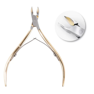 Coupe-ongles de couleur unie de qualité supérieure Pinces à cuticules en acier inoxydable de meilleure qualité Utilisation pratique des doigts Produit de vente chaud - Product Image 4