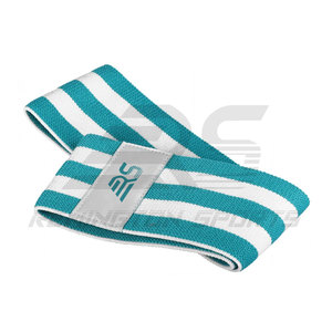 Bandes de hanche imprimées avec logo personnalisé Bande d'exercice de yoga de gymnastique | Dernière bande de hanche en tissu ne Design Gym Workout Loop - Product Image 6