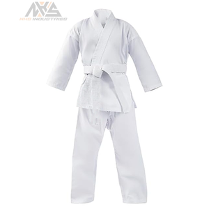 Uniforme de Karate de algodón de alta calidad para estudiantes y adultos Ropa deportiva cómoda y duradera con cinturón gratis Servicio OEM disponible - Product Image 4