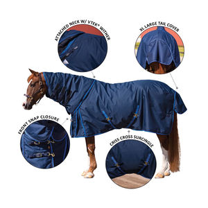 Tapis de cheval de participation de haute qualité avec produit de vente chaud de cou attaché - Product Image 1