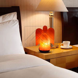 โคมไฟเกลือหิมาลัยธรรมชาติ 100% แกะสลักคุณภาพสูง ของตกแต่งบ้าน สินค้าใหม่ - Product Image 4