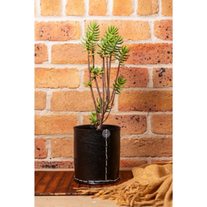 Macetas de goma de barril recicladas clásicas hechas a mano Maceta negra para exteriores Macetas de jardín Macetas al por mayor de Vietnam - Product Image 4