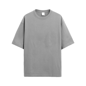 T-shirt surdimensionné respirant pour hommes personnalisé Production réalisable confortable et écologique. - Product Image 1