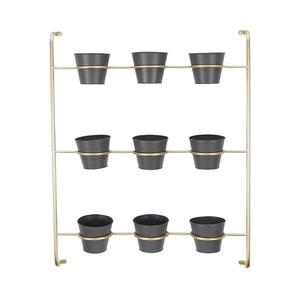 Flower Pot <b>For</b> Cafe Decorative <b>Planting</b> Pot Modern Design Set Of 3 Wall Hinging Planter <b>Basket</b> Restaurant Decoration - Product Image 3