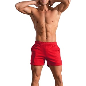 Short de gym en coton style rue haute personnalisable pour homme Short de gym confortable à vendre - Product Image 5