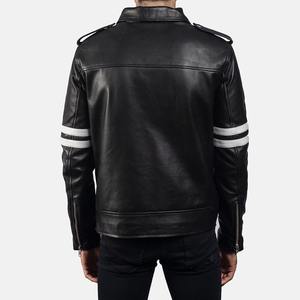 Custom Wholesale Men's Leather Jackets Best Price Breathable Plus Sized Men's Jacket With Unique Logo - Product Image 2