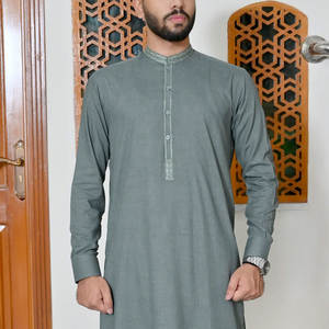 Vente en gros de vêtements musulmans islamiques pour hommes Shalwar Kameez à bas prix Meilleure vente de Shalwar Kameez pour mariage - Product Image 6