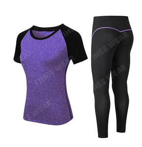 Conjunto de ropa deportiva para mujer, chándal para Yoga, Leggings y Top de gimnasio, ropa deportiva - Product Image 4