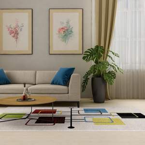 Elégant Tapis Moderne en Laine, Élégant, Soie de Bambou, Fabriqué à la Main, Technique de Pile de Boucle, Décoration de Maison, Ensembles de Tapis de Prière - Product Image 4