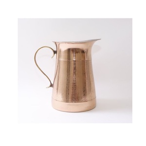 Heavy gauge copper <b>jugs</b> that maintain water temperature effectively and enhance interior aesthetics with antique Luxury Style - Product Image 1