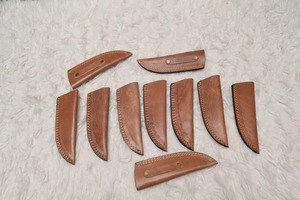 Lot de 10 couteaux à peler à manche en os de 8 "en acier damassé fait à la main Cadeau pour vos amis. - Product Image 4