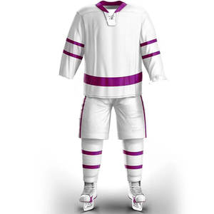 Nouveauté Concevez votre propre uniforme de hockey sur glace de style Service OEM prix de gros longueur régulière - Product Image 4