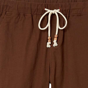 Pantalones cortos para correr personalizables para hombre, pantalones cortos informales antiarrugas con forro de doble capa y bolsillos, logotipo personalizado al por mayor - Product Image 6